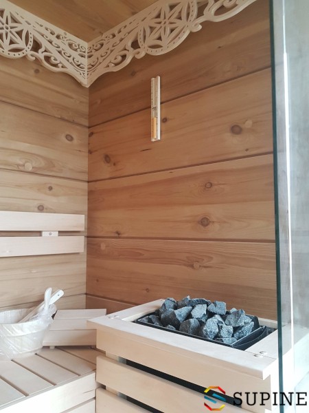 Klasyczna sauna domowa góralska Zakopane