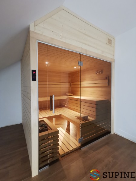 Kabina sauna domowa Czarnówka