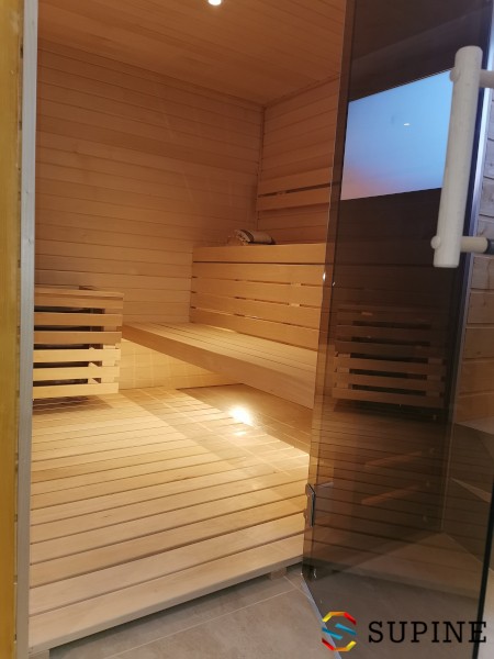 Nowoczesna kabina saunowa